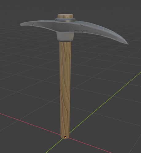 Stylized pickaxe preview image 1